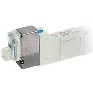 SY5220-5YO-01F-Q Elettrovalvola a 5 vie